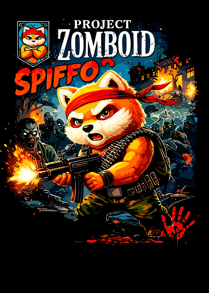 Project Zomboid Spiffo Fighting Zombies
