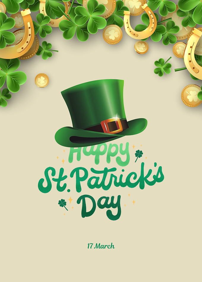 Happy St. Patrick's Day Illustration
