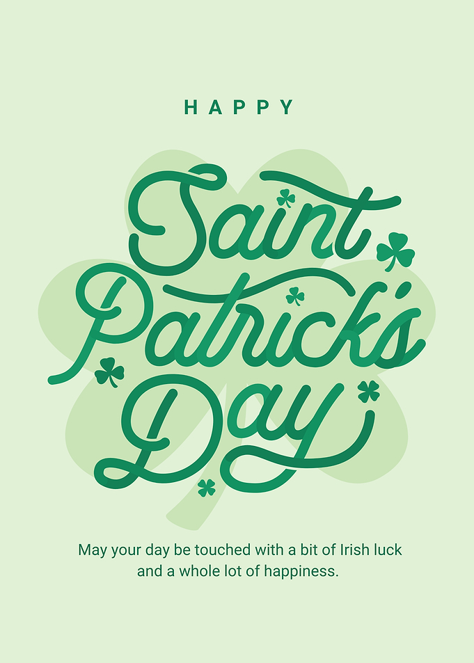 Happy Saint Patrick's Day Greeting