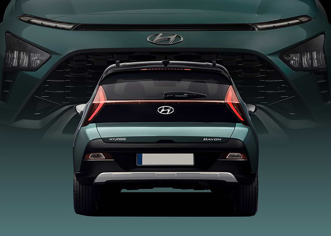 Hyundai Bayon Rear View