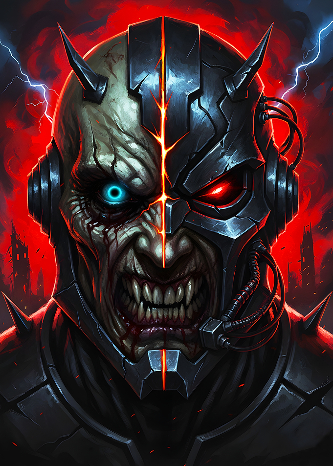 Cybernetic Zombie Warrior