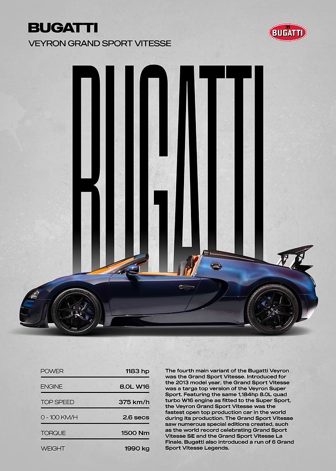 Bugatti Veyron Grand Sport Vitesse