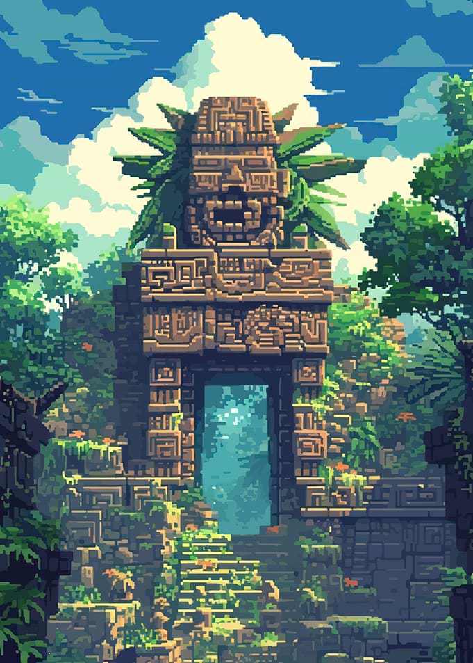 Jungle Temple Entrance
