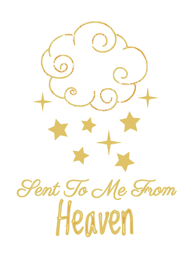 Sent To Me From Heaven Cloud and Stars