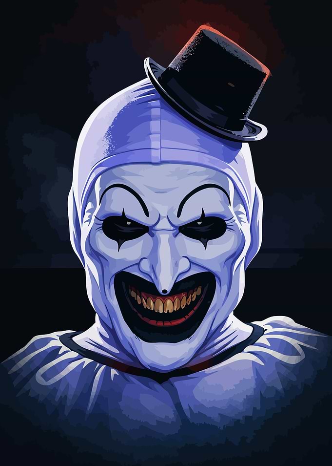 Terrifier Art the Clown Portrait