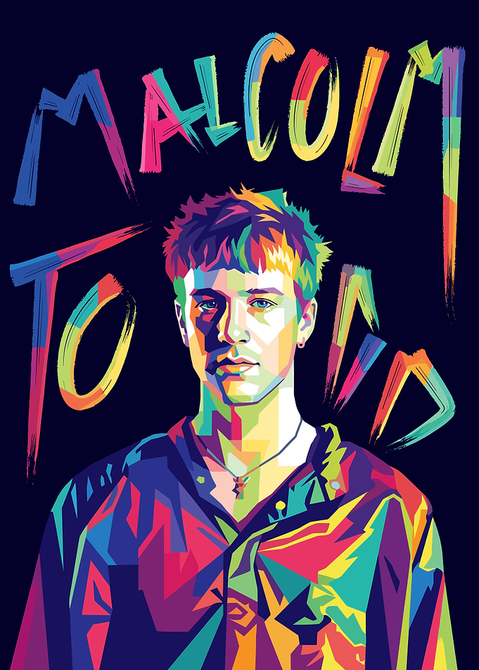 Malcolm Toad Pop Art