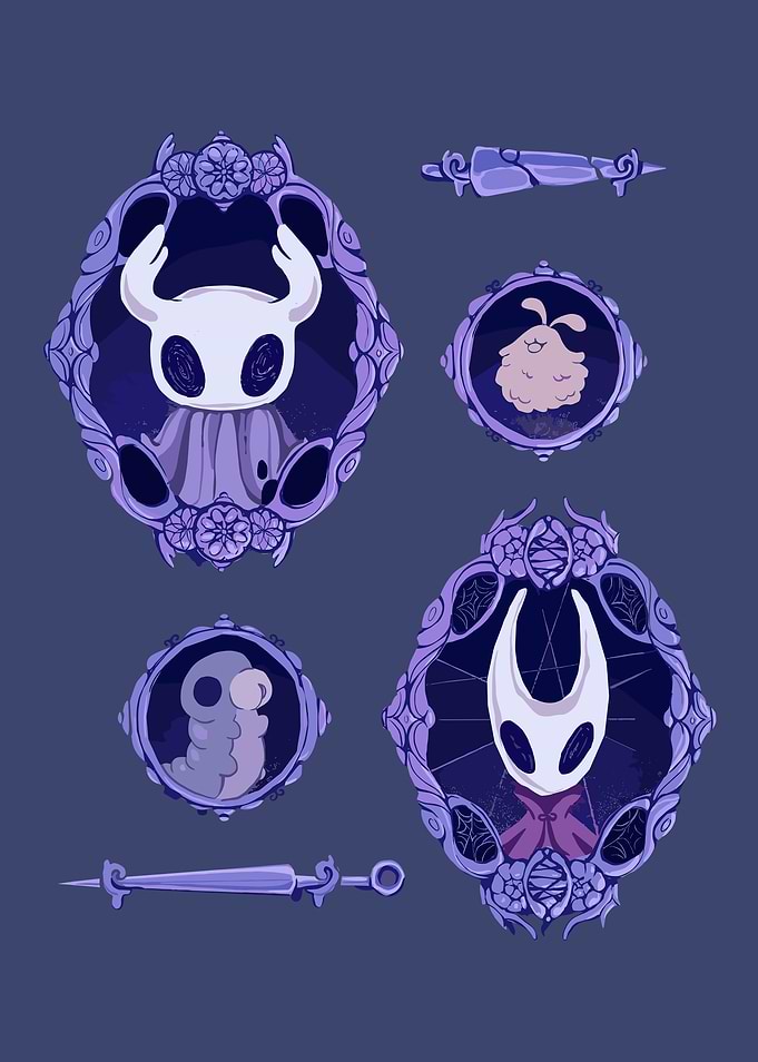 Hollow Knight Character Icons