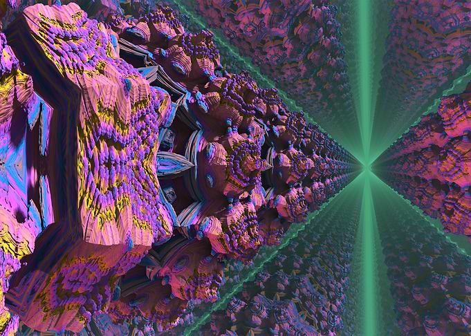 Irrational Hadron Mill 024 - Fractal Landscapes