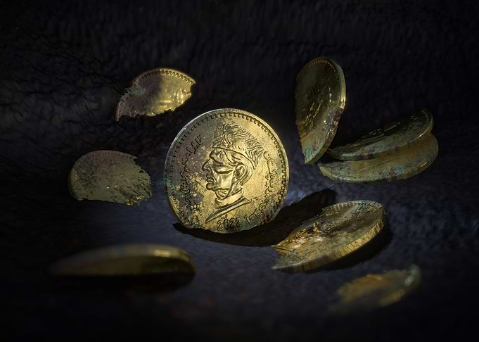 Rust and Gold # 5