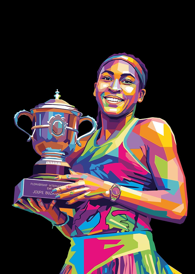 Coco Gauff Wimbledon Trophy