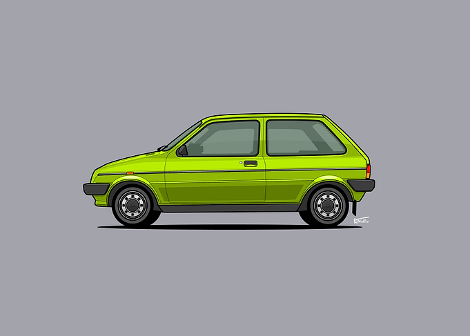 Austin Metro illustration