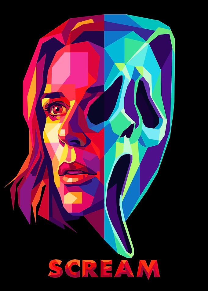 Scream Movie Poster Pop Art