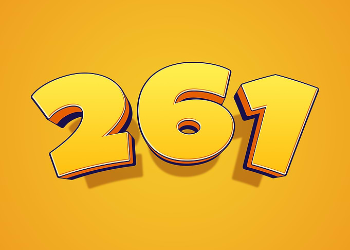 3D Numbers 267