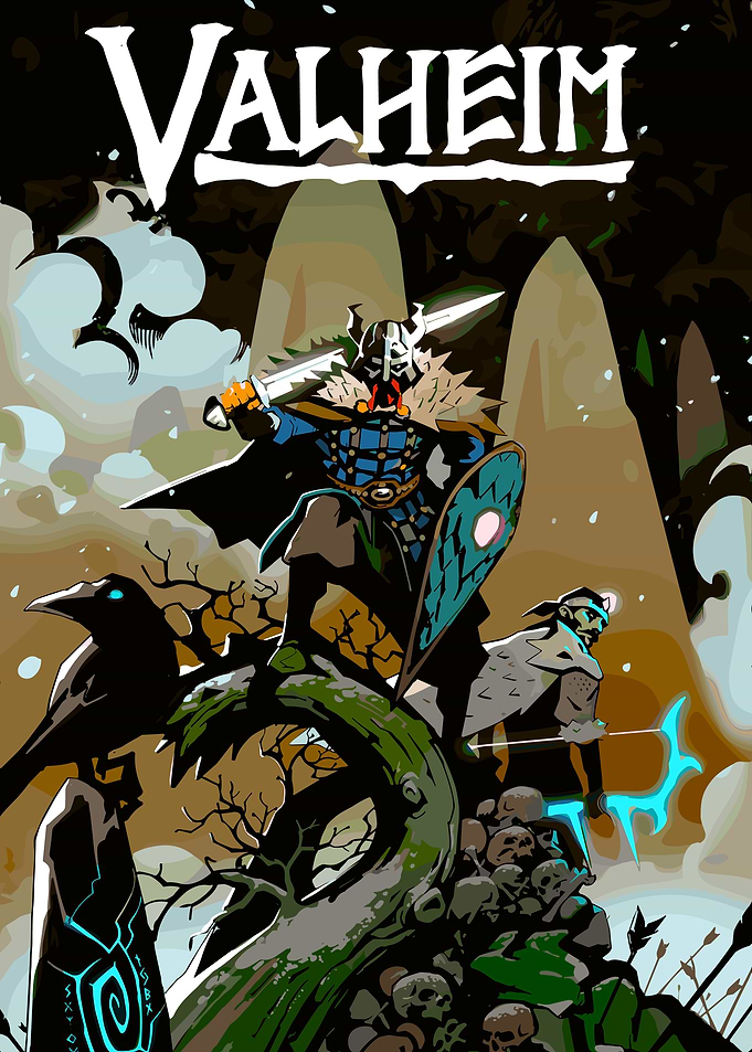 Valheim Viking Warrior and Archer