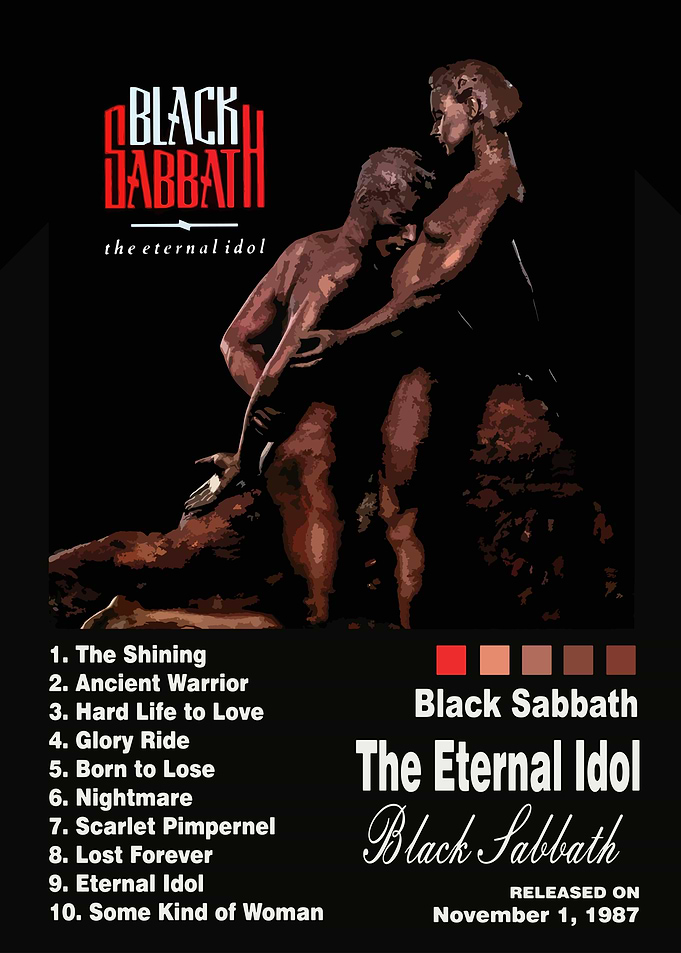 Black Sabbath The Eternal Idol Album Art