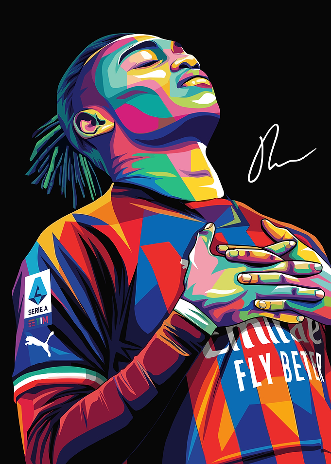 Rafael Leão Pop Art Portrait