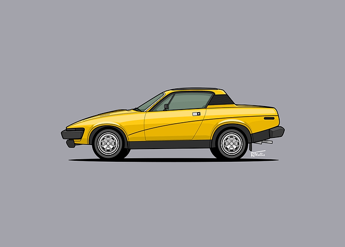Triumph TR7 Illustration
