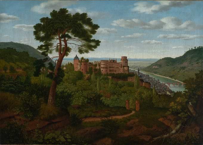 Heidelberg Castle and Cityscape