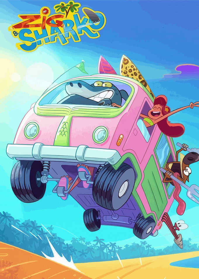 Zig & Sharko Van Trip