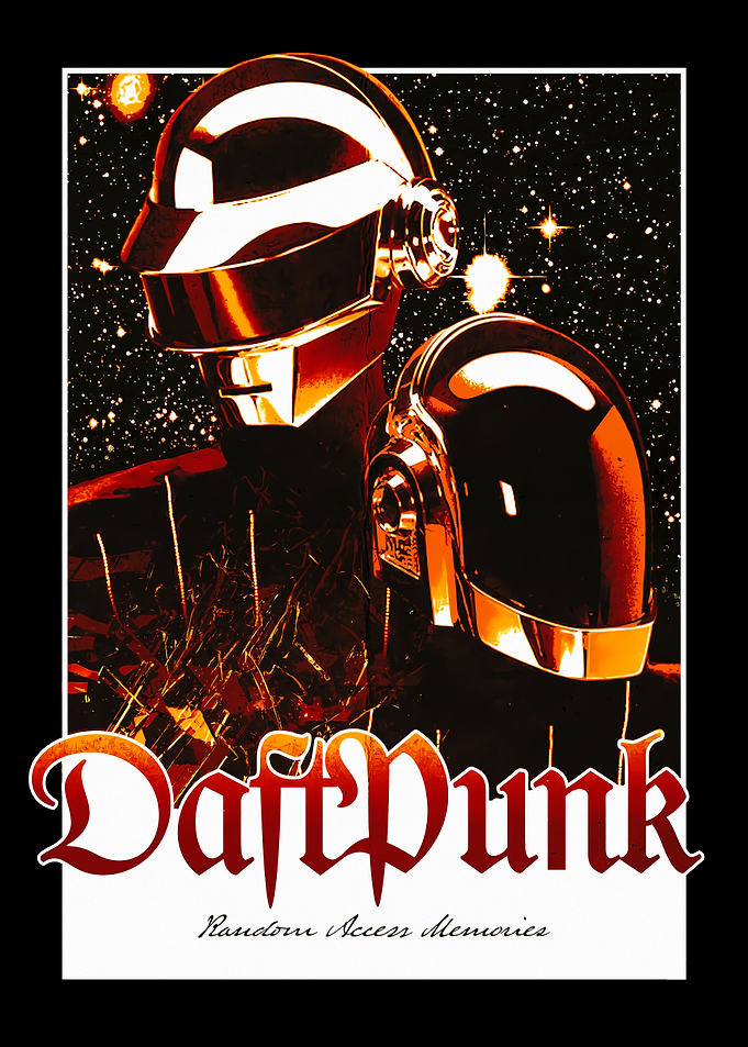 Daft Punk Random Access Memories Poster