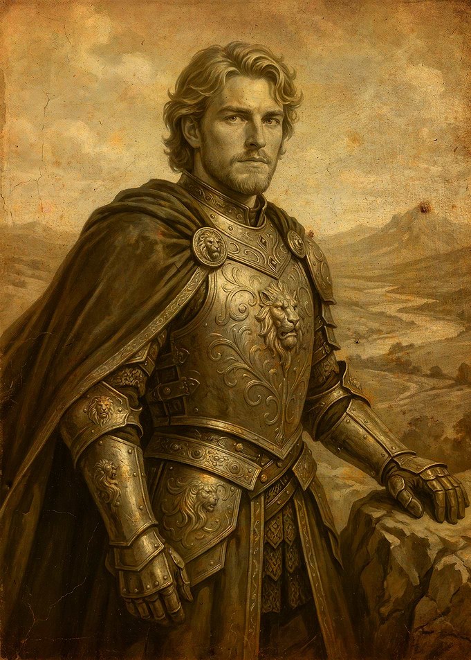 Knight in Ornate Armor