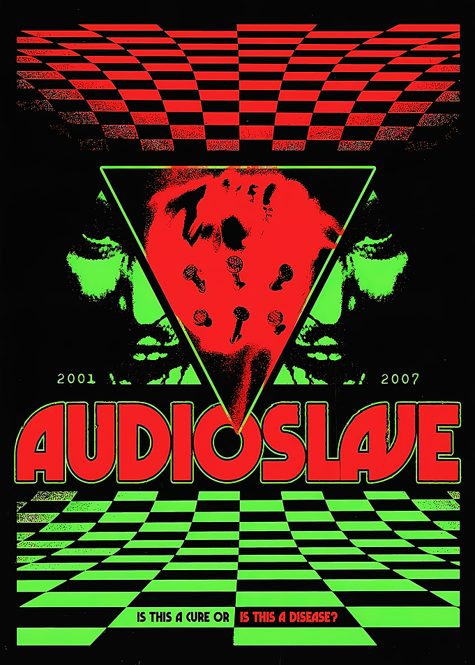 Audioslave Band Poster