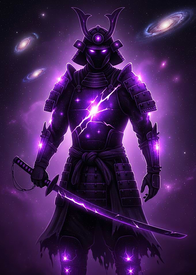 Cosmic Samurai Warrior