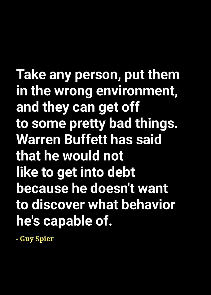 Inspirational Quote by Guy Spier