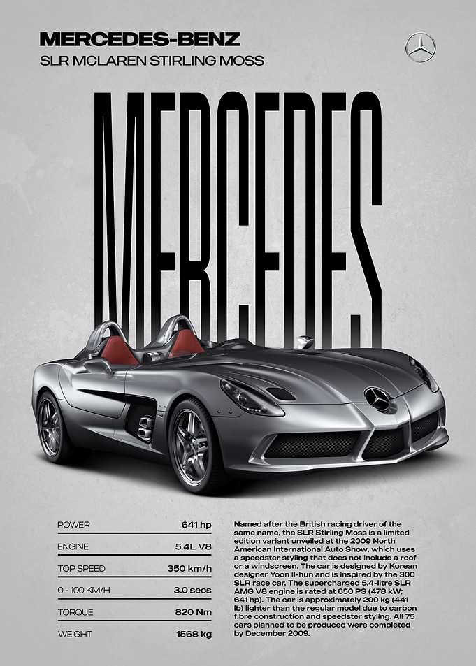 Mercedes-Benz SLR McLaren Stirling Moss