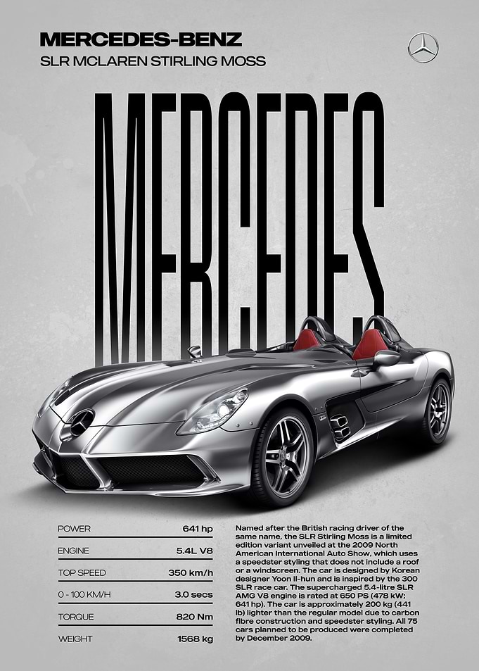 Mercedes-Benz SLR McLaren Stirling Moss
