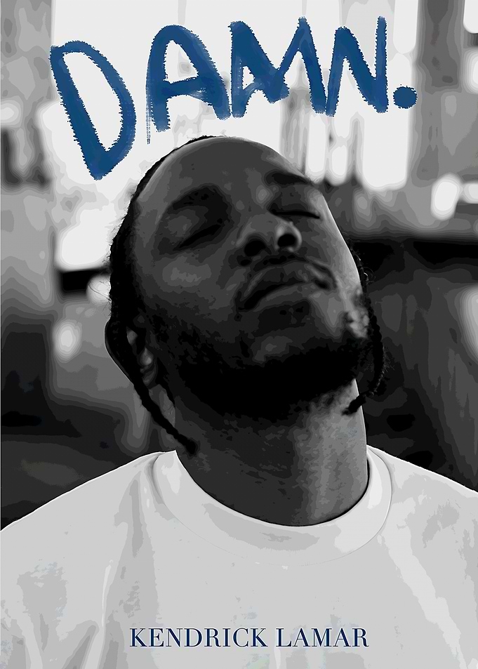 Kendrick Lamar DAMN. Album Cover