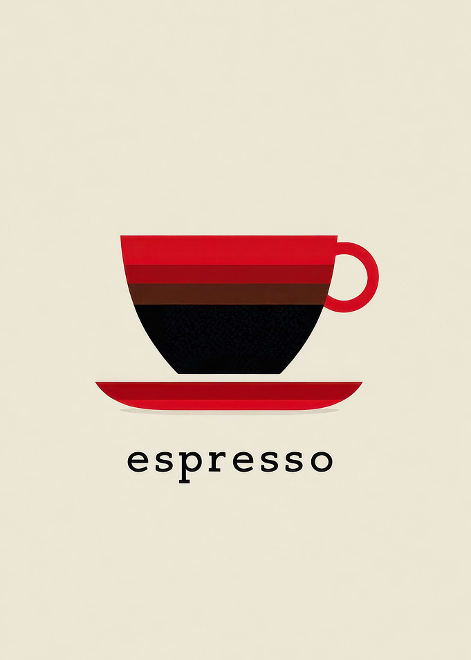 Espresso Cup and Saucer