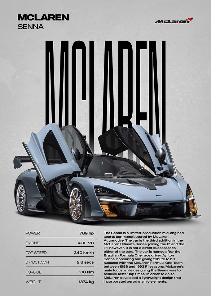 McLaren Senna Supercar