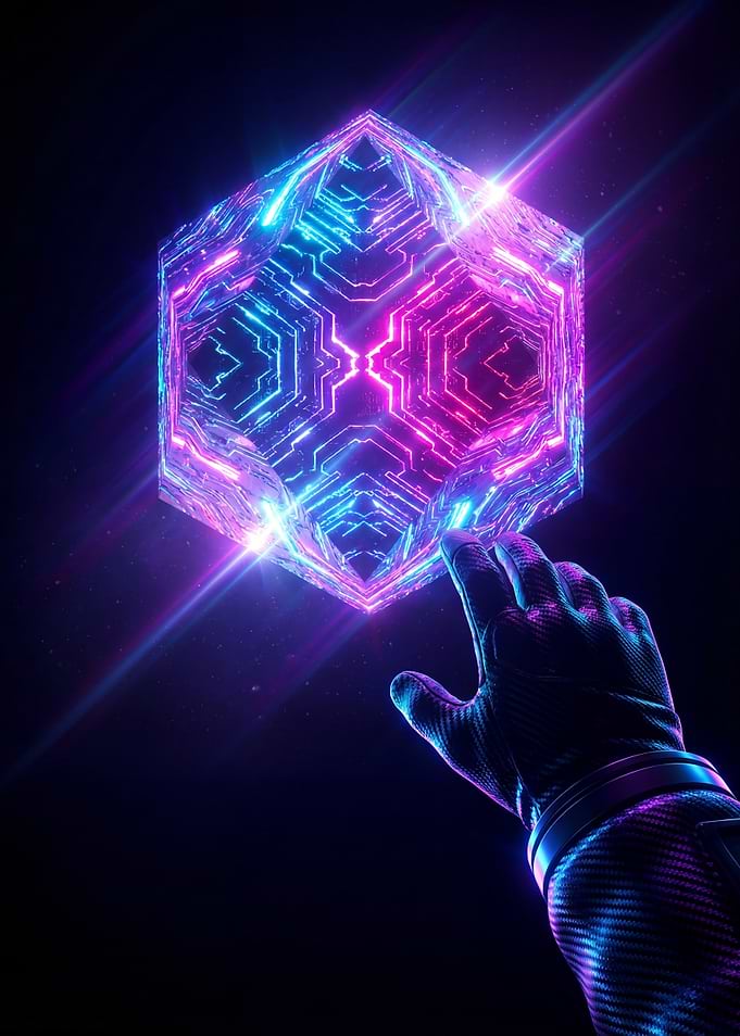 Cosmic Simulacrum: The Aleph Cube
