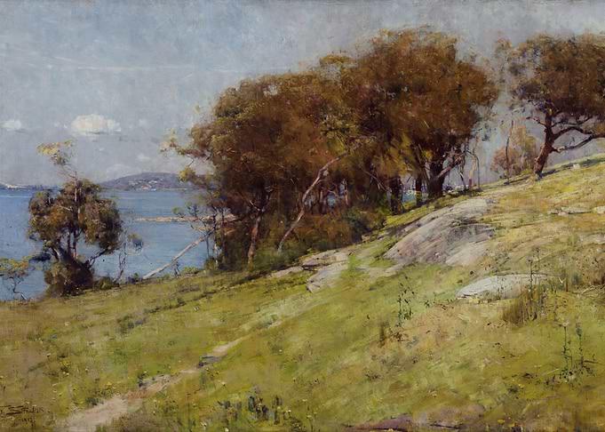 Coastal Landscape Painting
