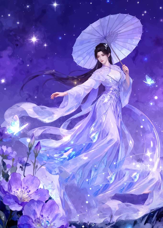 Misty Mount Fuji Landscape Kimono