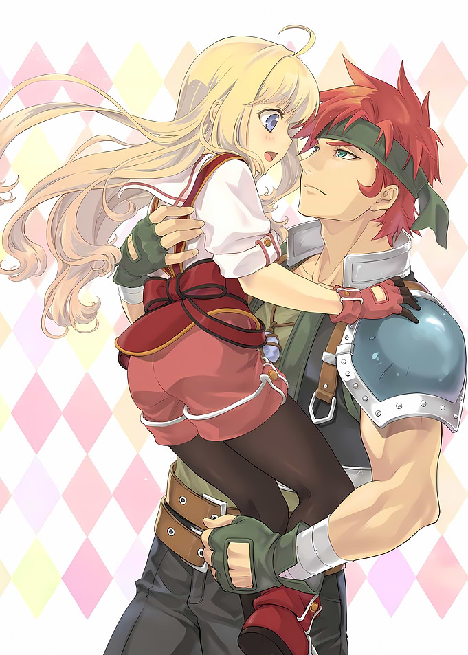 Anime Couple Embrace