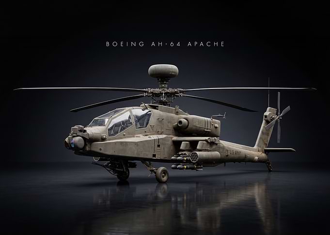 Boeing AH-64 Apache Helicopter