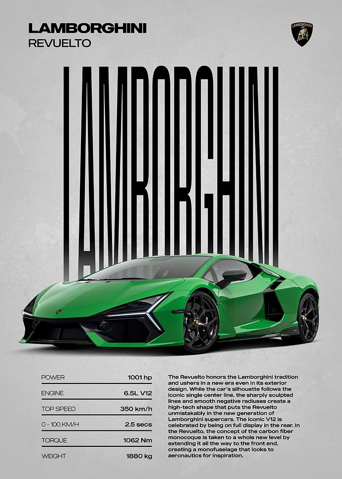 Lamborghini Revuelto Supercar