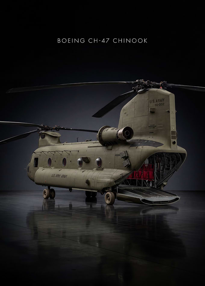 Boeing CH-47 Chinook Helicopter