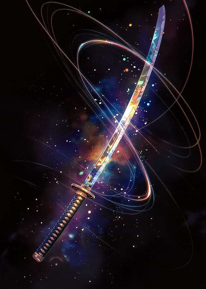 Cosmic Katana Sword