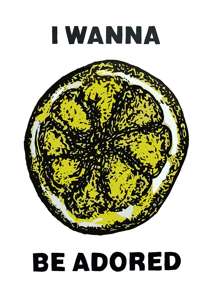 I Wanna Be Adored Lemon Slice