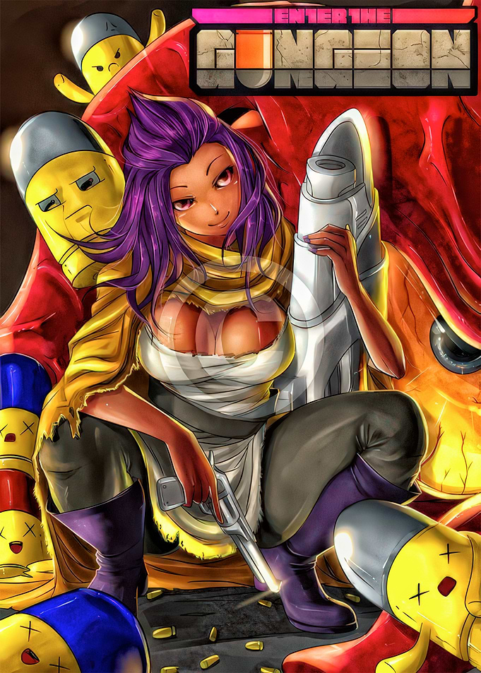 Enter the Gungeon Anime Art