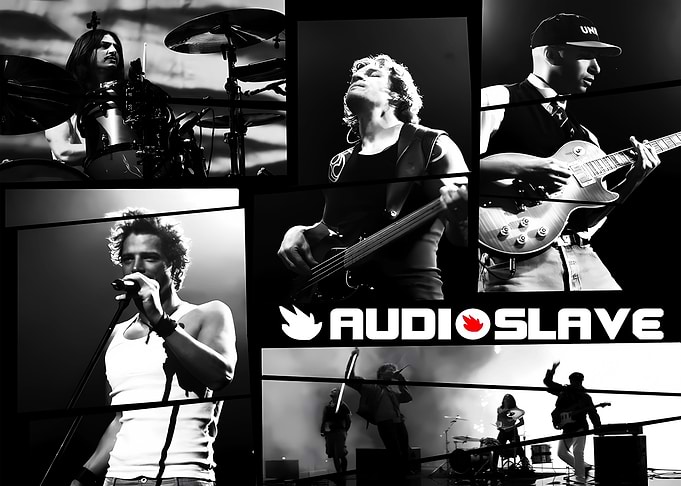 Audioslave Band Collage