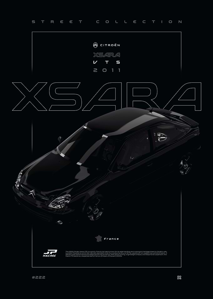 Citroen Xsara VTS 2011 Poster