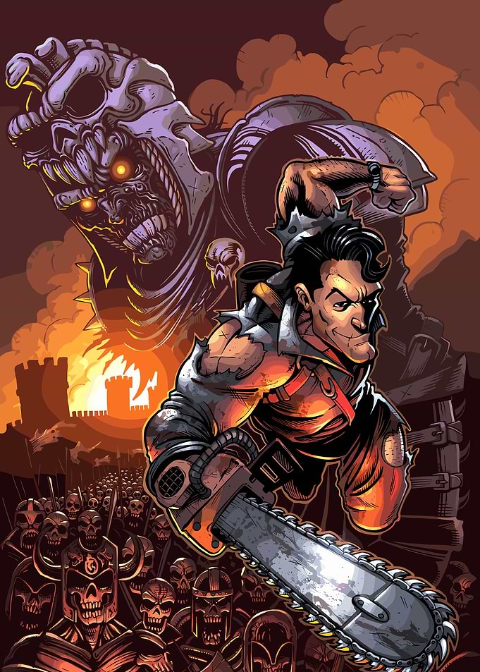 Ash vs Evil Dead Chainsaw Battle