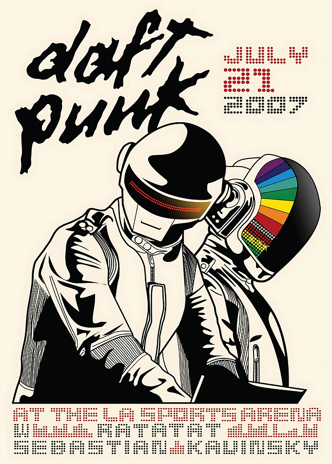 Daft Punk Poster