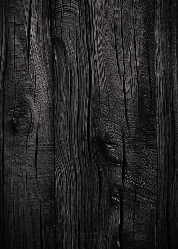 Dark Wood Grain Texture