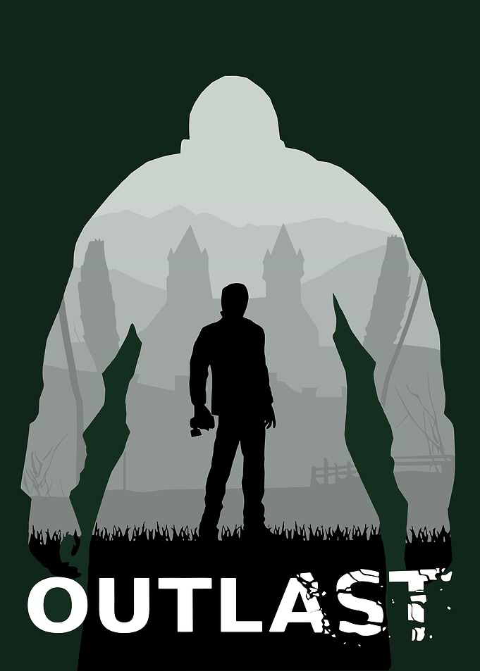 Outlast Video Game Poster