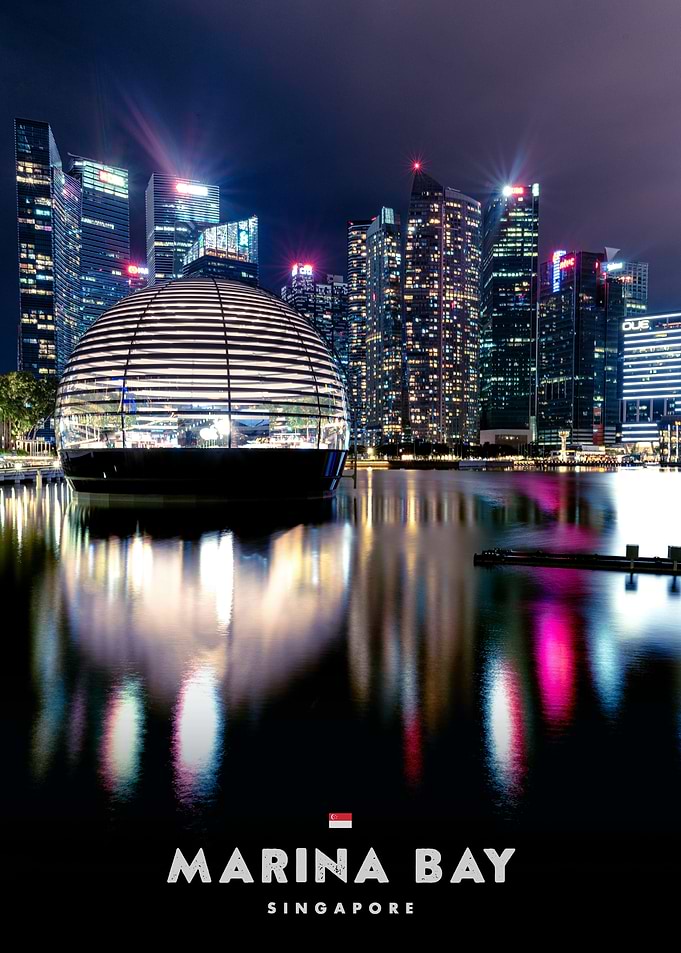 Marina Bay Singapore at Night